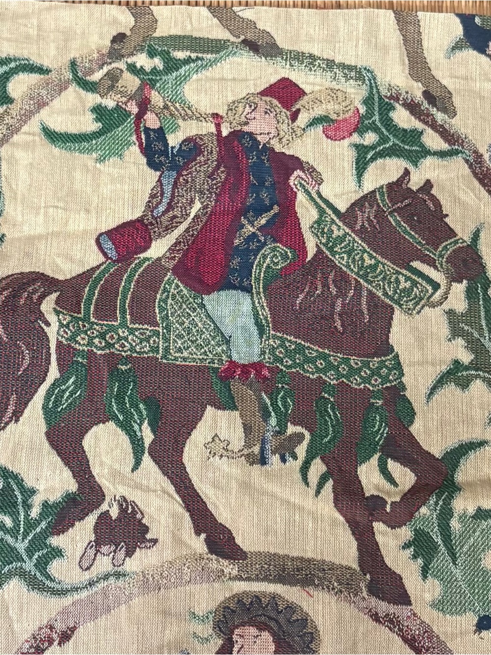 Vintage Kravet Biltmore Estate Collection Medieval Tapestry Fabric